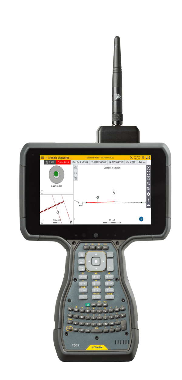 Styrenhet TSC7 med löstagbar radiomottagarmodul 2,4 GHz