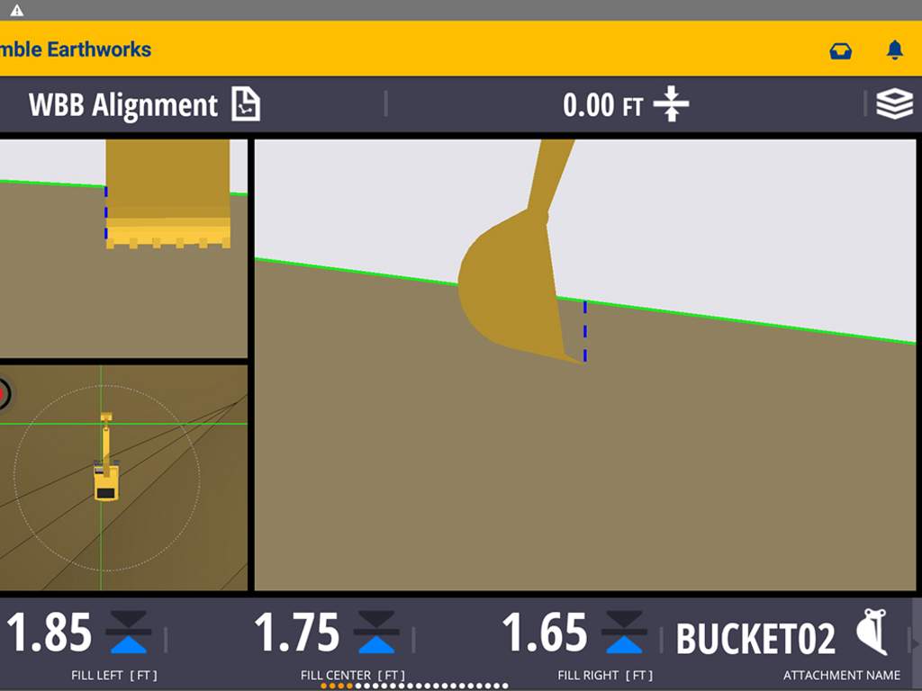 Earthworks Grade App