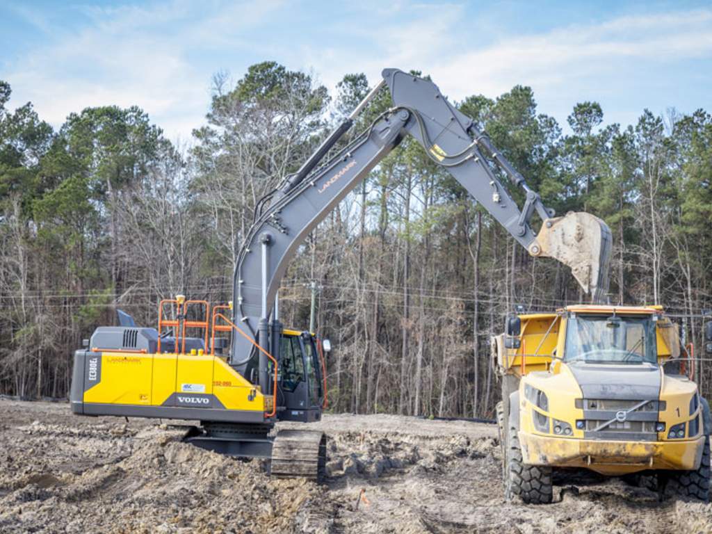 Trimble Earthworks för grävmaskin